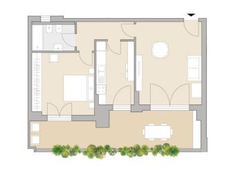 Planimetria - Two-room apartment Sesto San Giovanni - photo 12