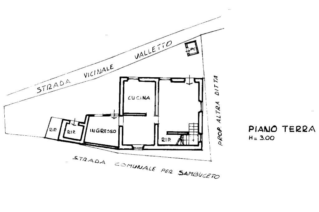 Rustic Via Caminata, Ne - floor plans 1
