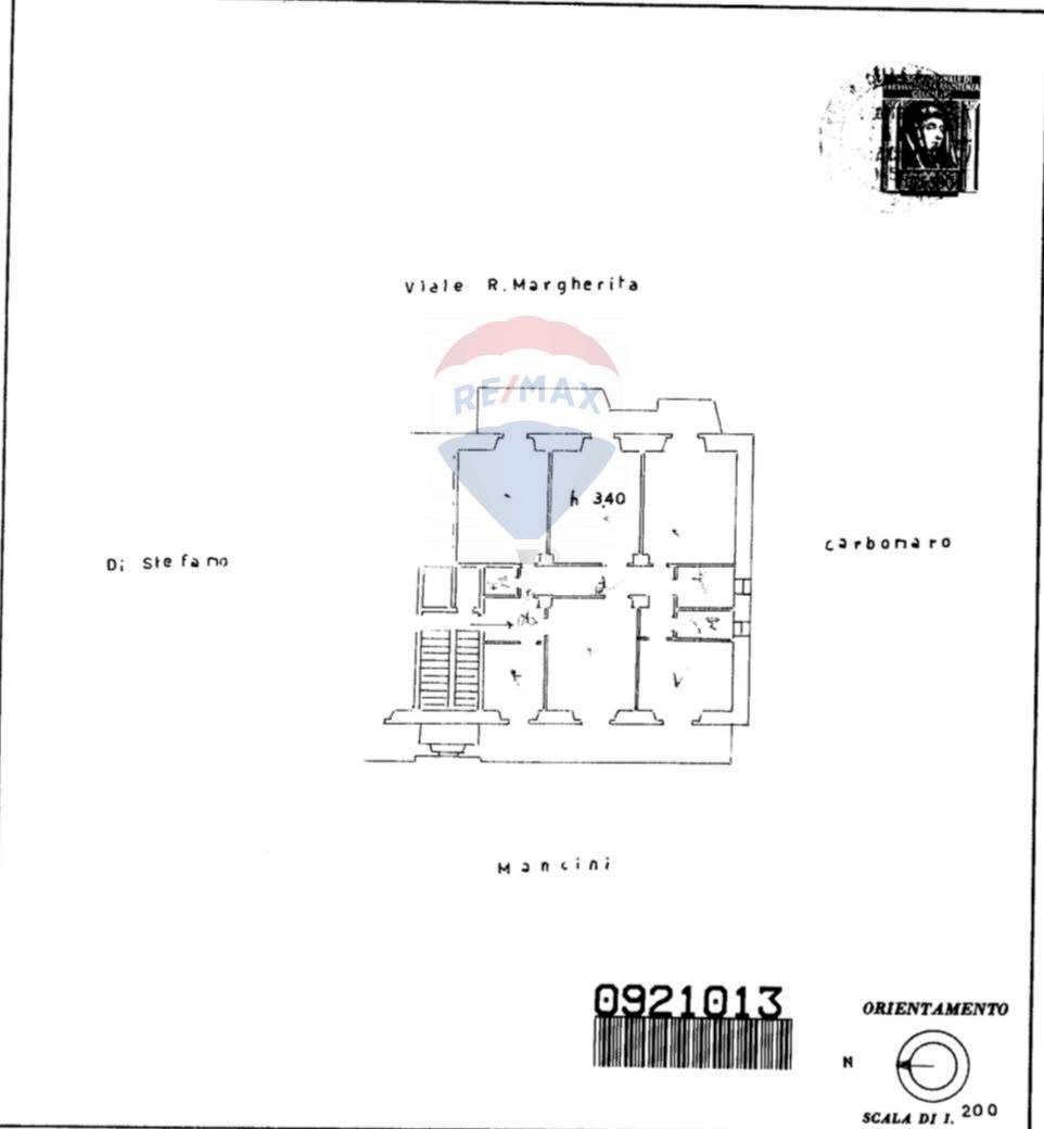 Pianta 2D - Appartamento Viale Regina Margherita
 
73, Acireale - planimetria 1