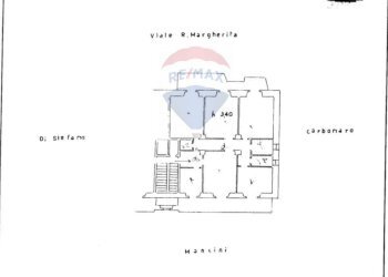 Pianta 2D - Appartamento Viale Regina Margherita
 
73, Acireale - foto 24