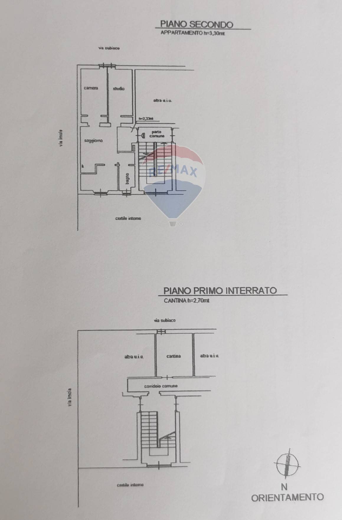 Pianta 2D - Trilocale via privata imola
 
8, Milano - planimetria 1