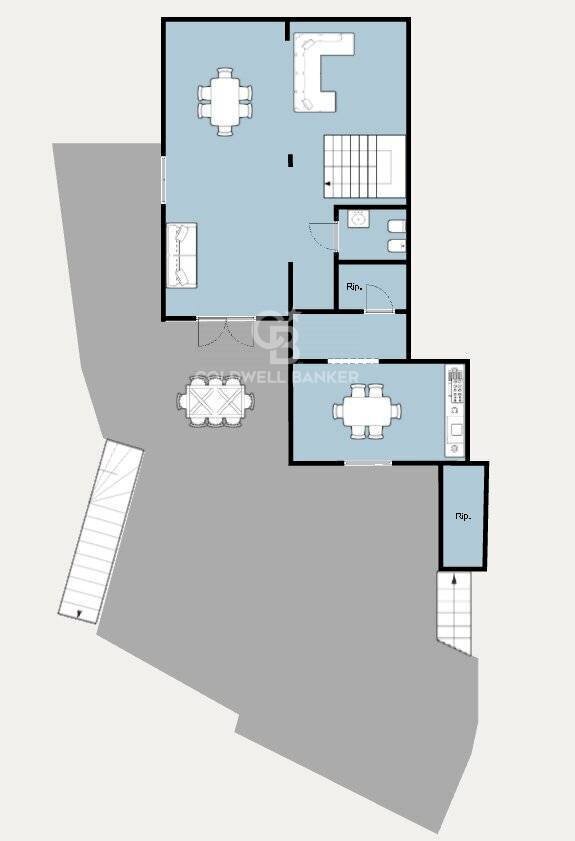 Foto 36 - Villa Via della Costa, Campo nell'Elba - floor plans 1