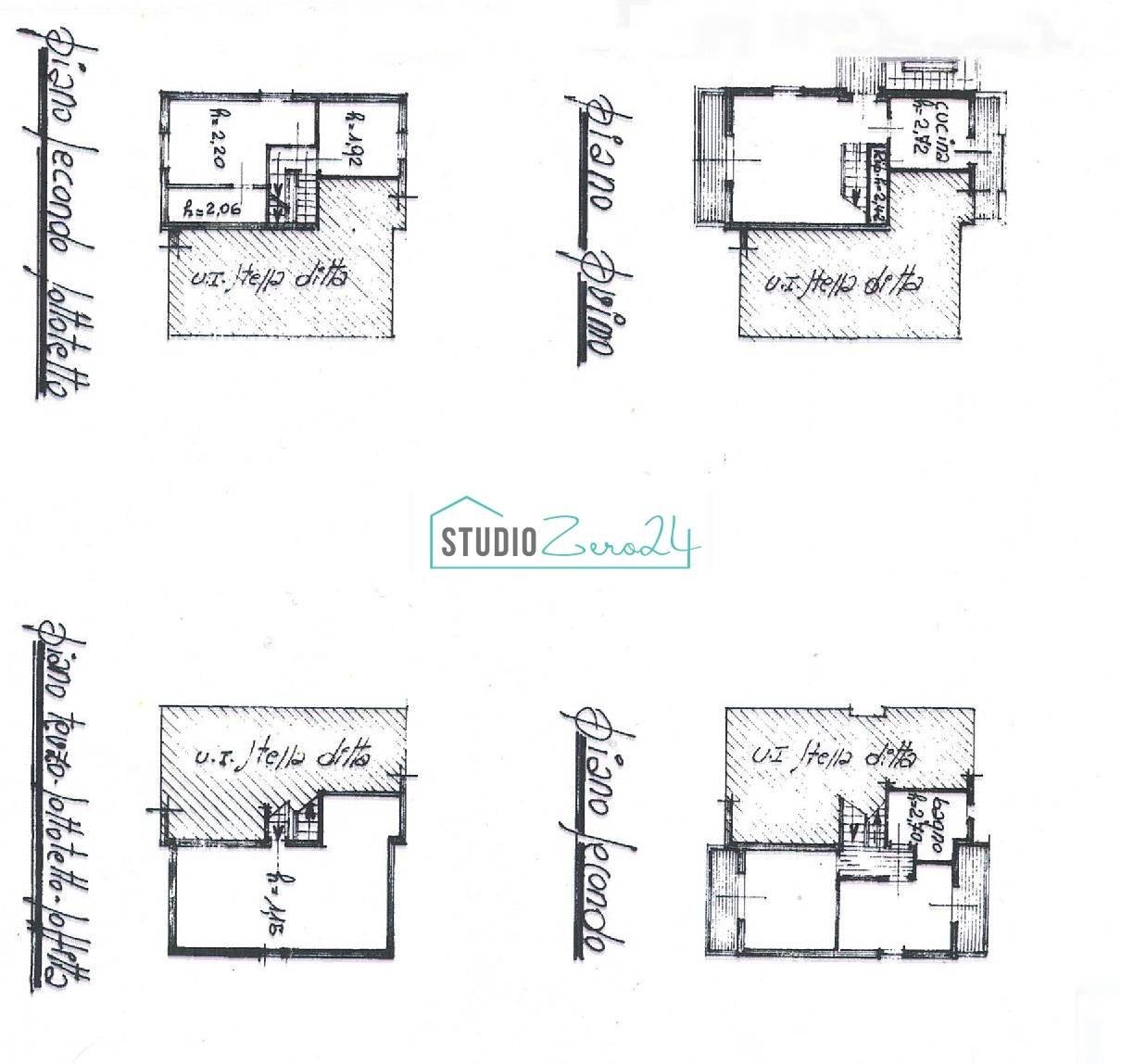 Foto 66 - Villa Via Ranocchiaio, Seravezza - planimetria 1