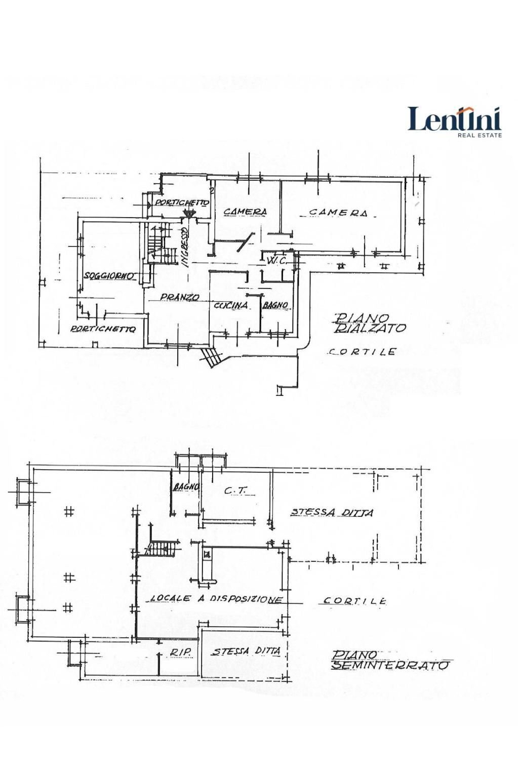 Villa strada Cacciolo, 21, Terruggia - planimetria 1