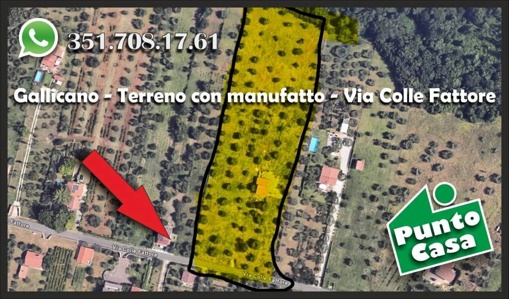 Mappa - Agricultural land via Colle Fattore, Gallicano nel Lazio - photo 3