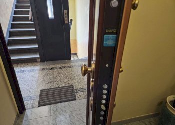 particolare porta - Trilocale via Martorelli, 37, Torino - foto 9