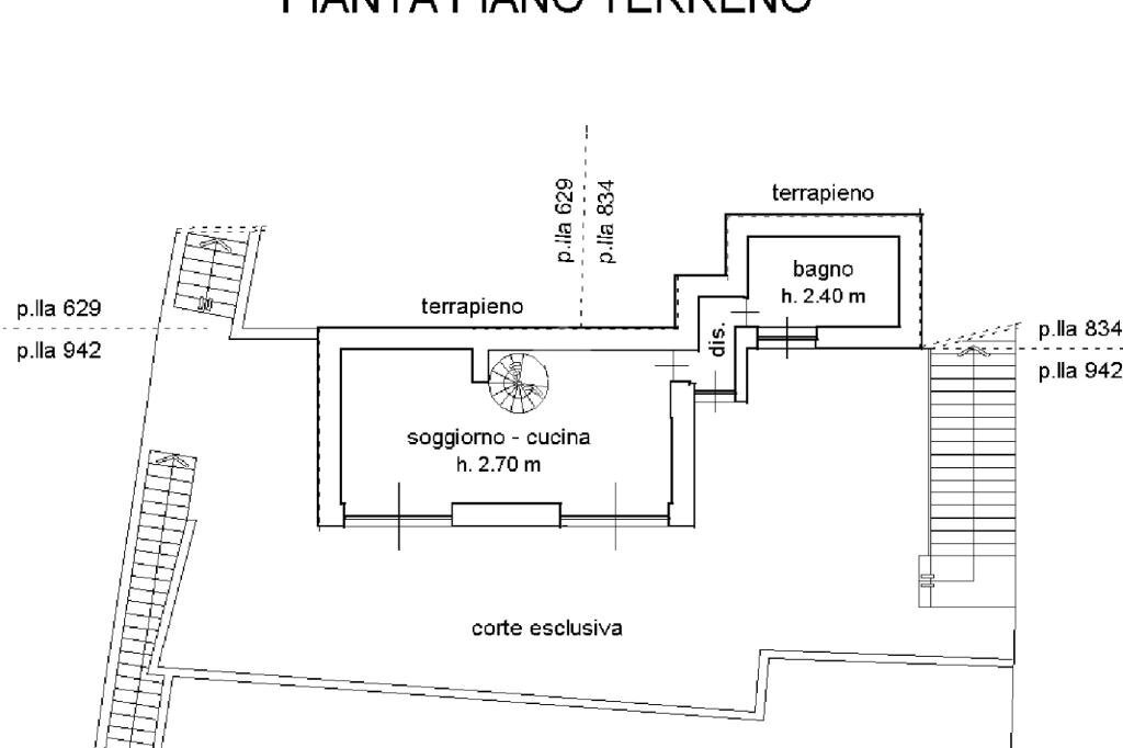 Villa Via Matteotti, Coazze - floor plans 1