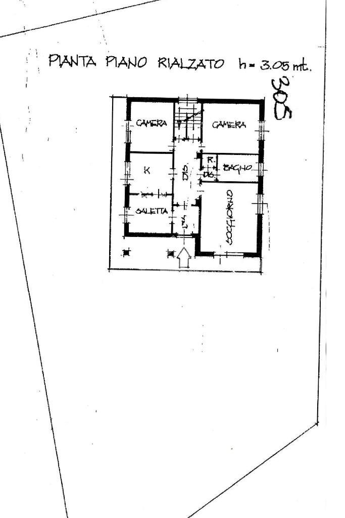 Villa Via Luigi Einaudi, Rivalta di Torino - planimetria 1