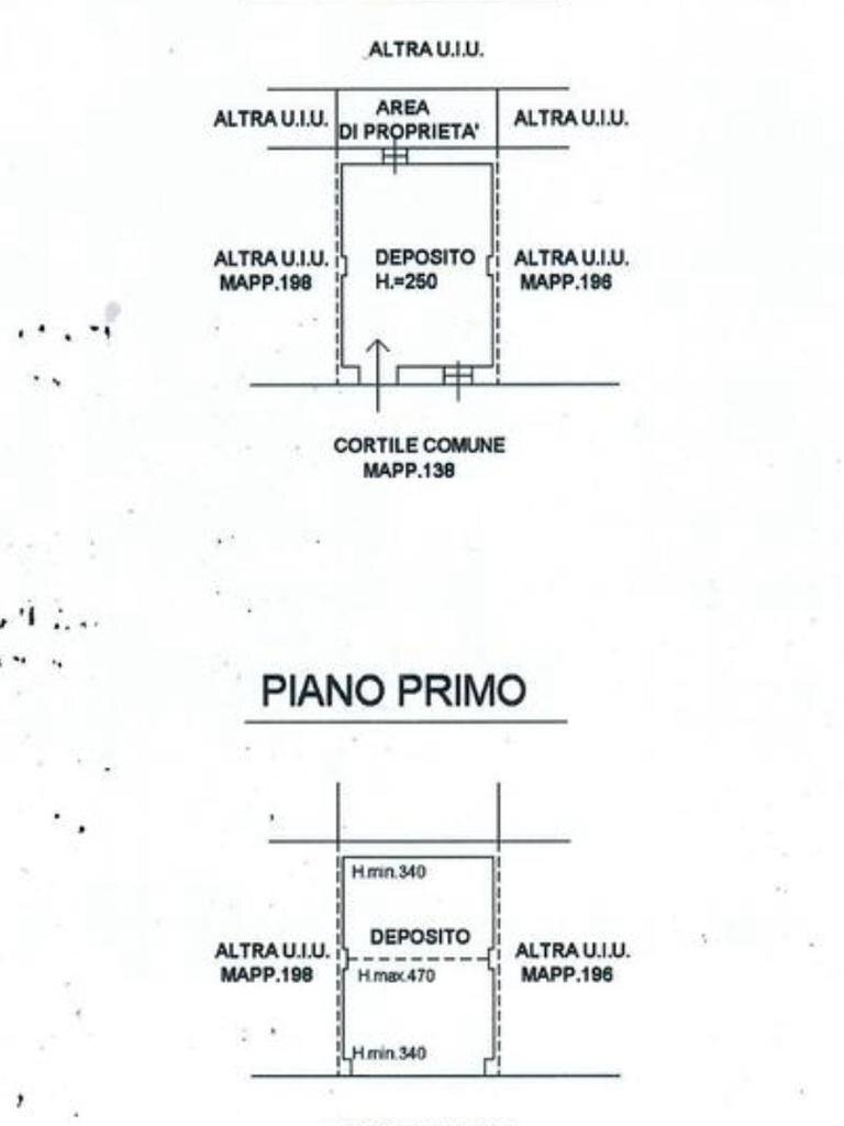 Rustico Via Fiume, Corbetta - planimetria 1