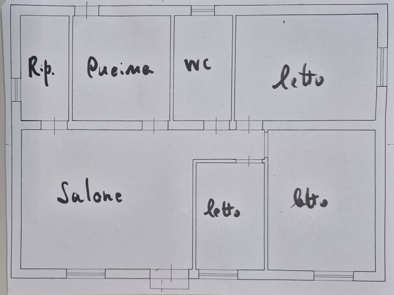 Foto 51 - Villa Via Fraginesi
 
299/A, Castellammare del Golfo - planimetria 1