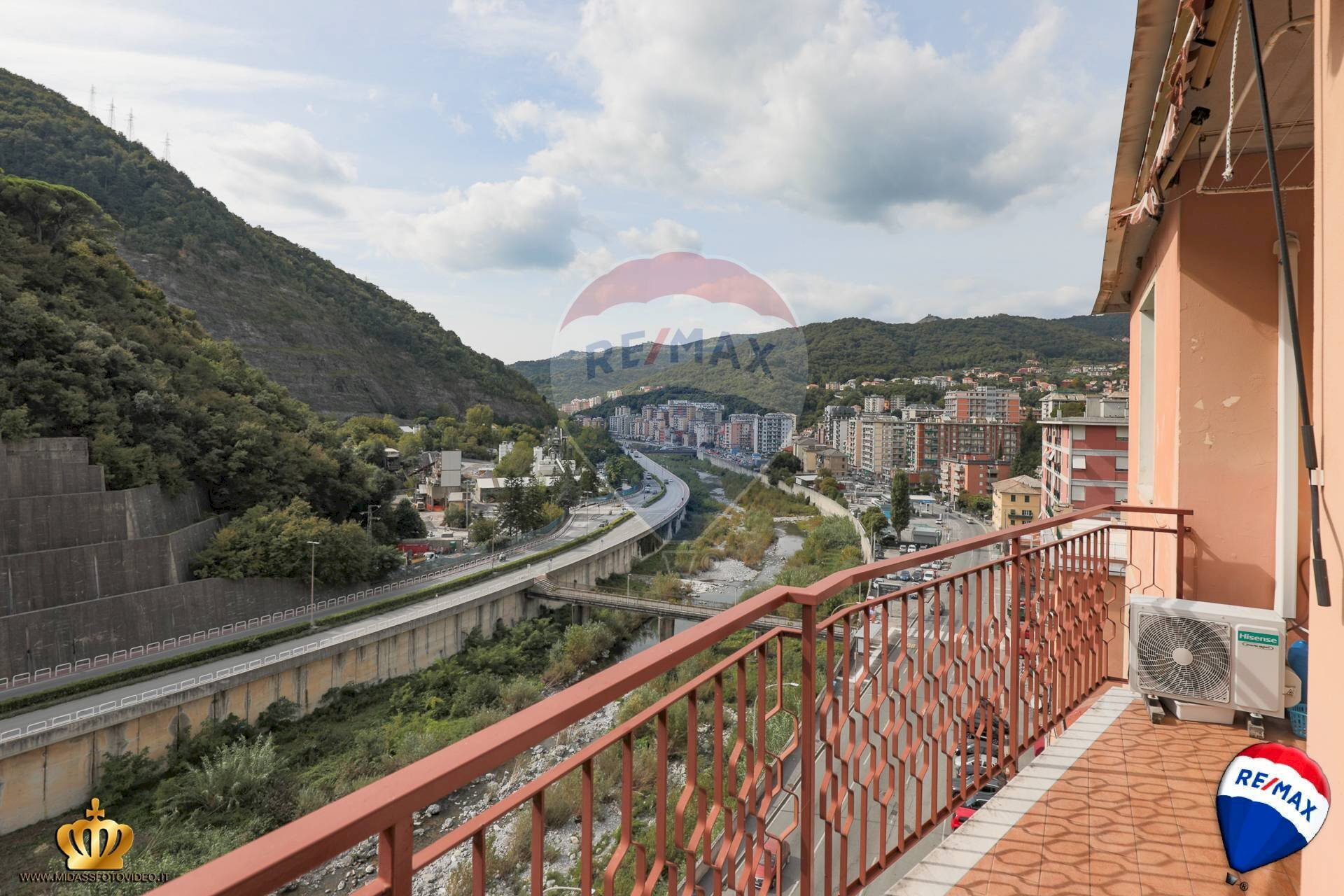 Balcone - Appartamento via Molassana
 
110A, Genova - foto 1
