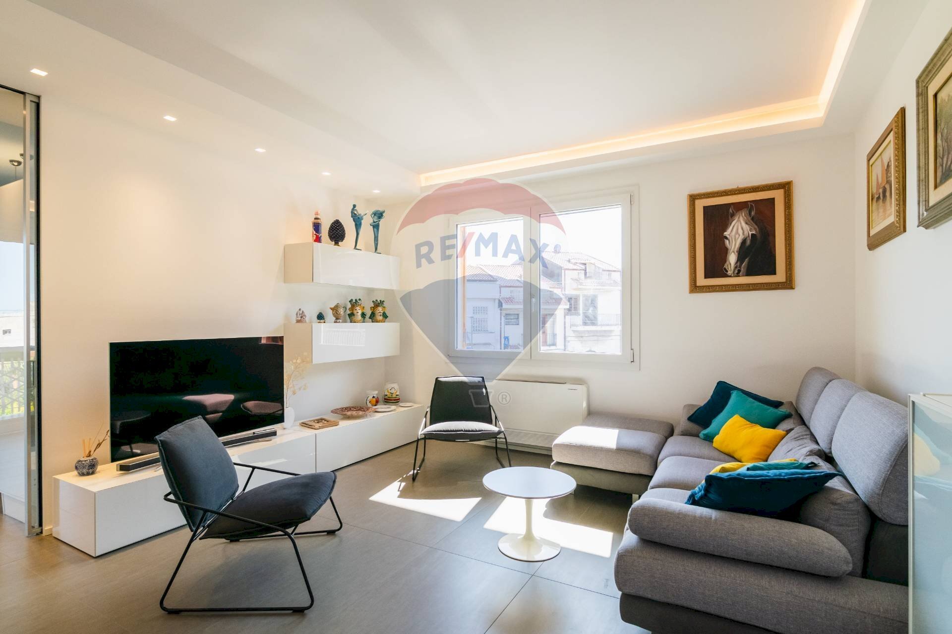 Soggiorno - Quadrilocale Via Nazionale
 
32, Aci Castello - foto 3