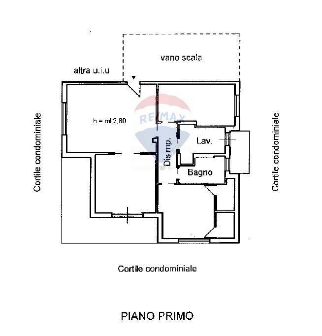Pianta 2D - Quadrilocale Via Nazionale
 
32, Aci Castello - planimetria 1