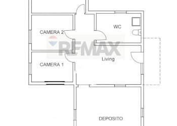 Pianta 2D - Casa indipendente Via benedetto croce, Caltagirone - foto 51