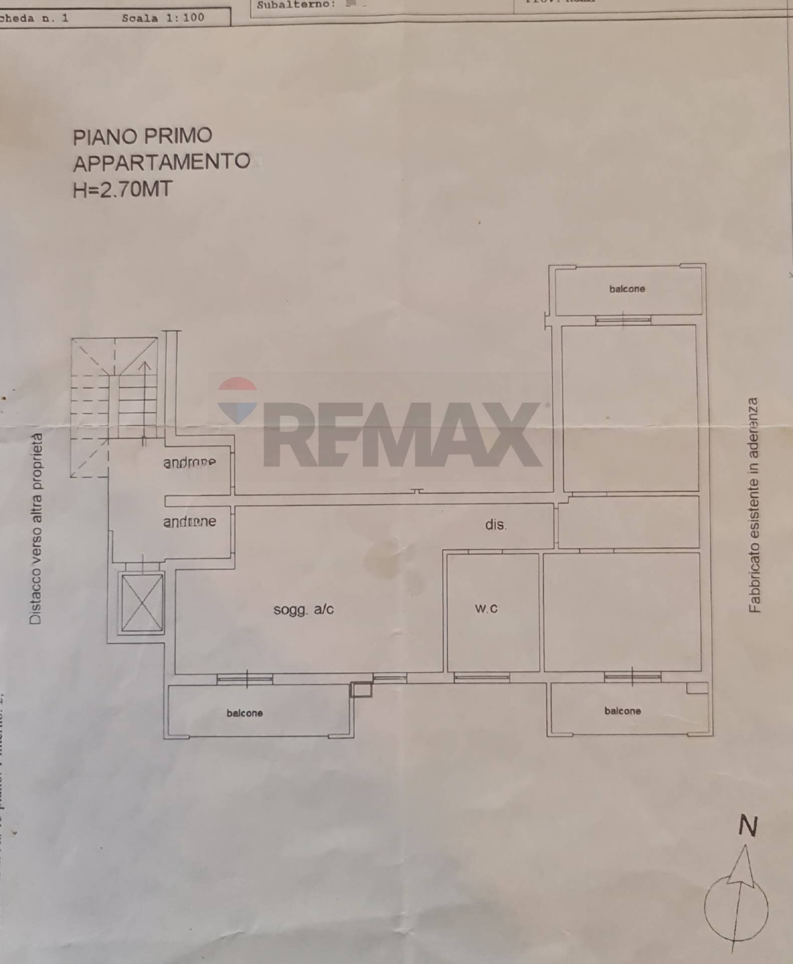 Pianta 2D - Three-room apartment VIA CAMPANIA
 
13, Nettuno - floor plans 1