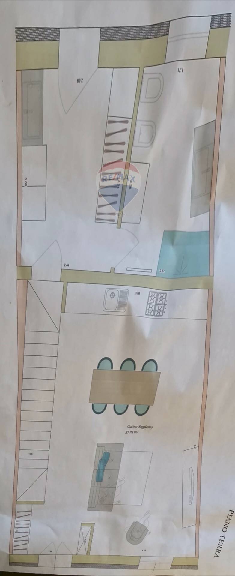 Pianta 2D - Villa a Schiera Commessaggio - foto 3