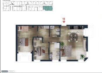 Foto 3 - Quadrilocale Piazza Brescia
 
17, Jesolo - foto 3