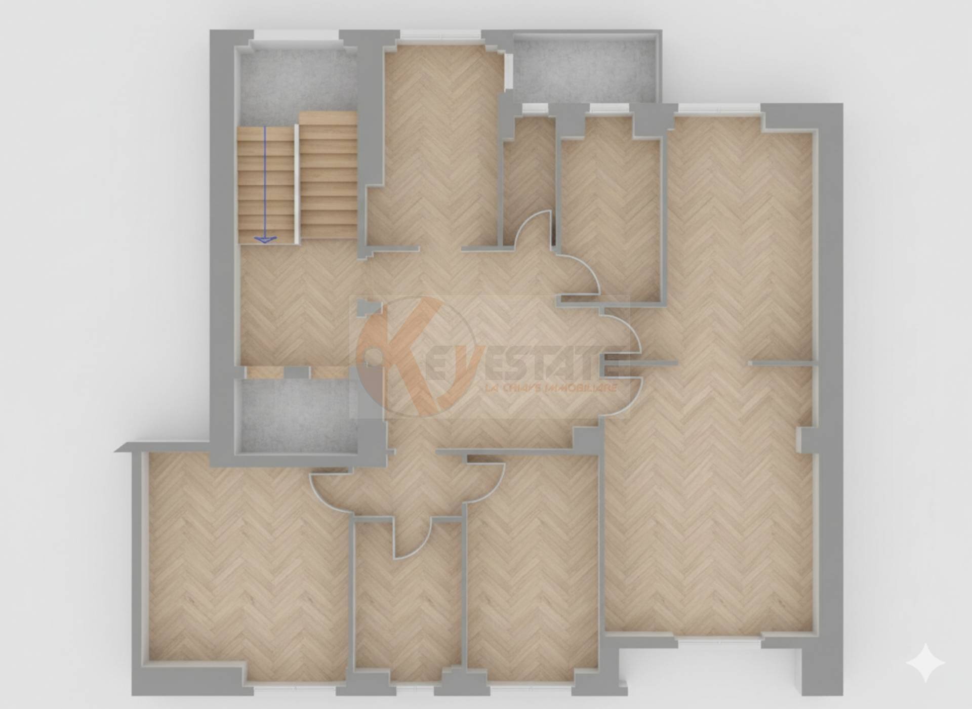 Foto 8 - Appartamento Piazza Deffenu
 
9, Cagliari - planimetria 1