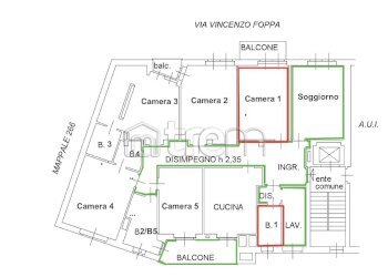 Planimetria - Terreno non edificabile Via Vincenzo Foppa, Milano - foto 32
