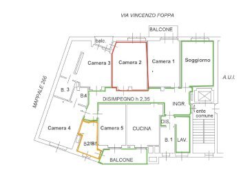 Planimetria - Terreno non edificabile Via Vincenzo Foppa, Milano - foto 35