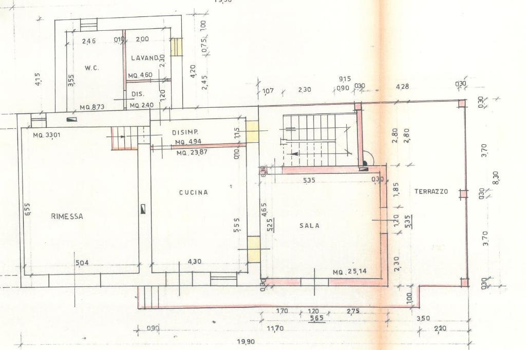 Villa Via Rio Marrone, Bibiana - floor plans 1