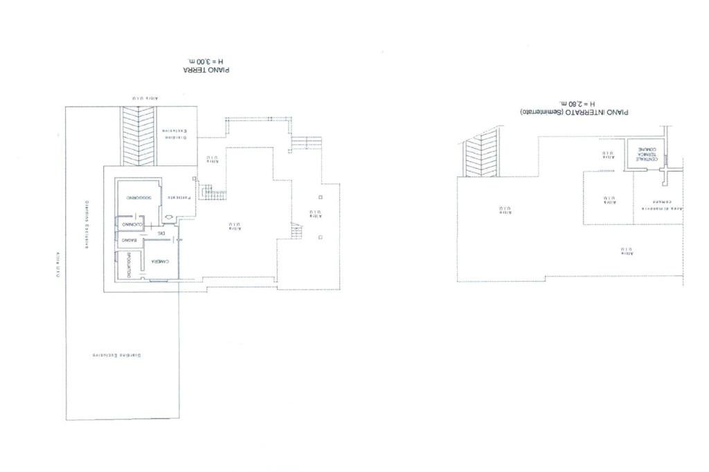 Trilocale Via Merlino, Sangano - planimetria 1
