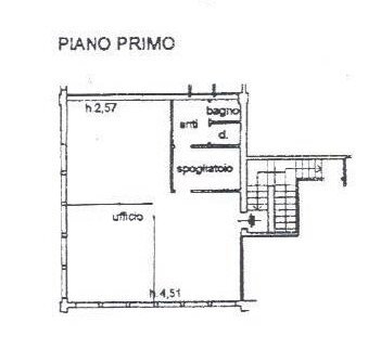 Ufficio via Mori, 6, Budrio - planimetria 1