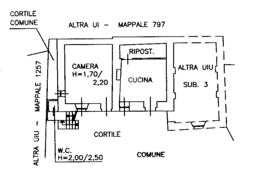 Casa indipendente Case ferrando, Coassolo Torinese - planimetria 1