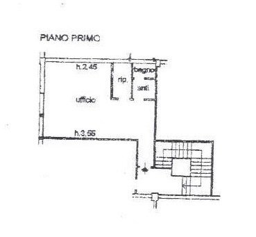 Office via Mori, 6, Budrio - floor plans 1