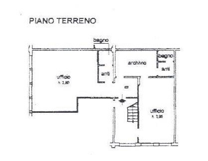 Ufficio via Mori, 6, Budrio - planimetria 1