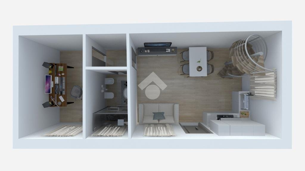 Casa semi indipendente Via G. Lupo, Grugliasco - planimetria 1