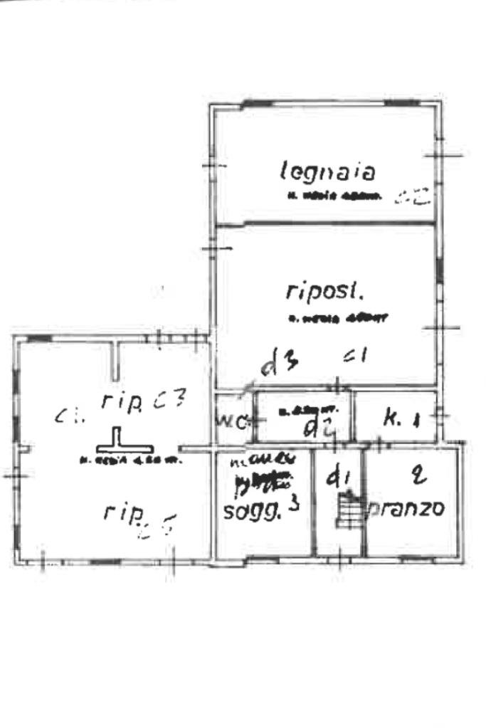 Casa indipendente Via G. Zignani, Ravenna (zona Castiglione di Ravenna) - planimetria 1