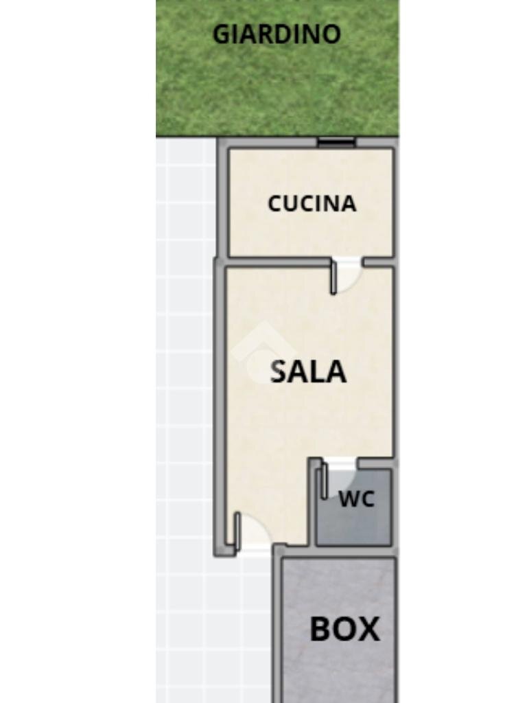 Villa a Schiera Via Fratelli Poli, Correggio - planimetria 1
