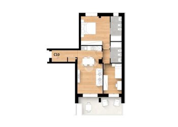 Three-room apartment Via E. Coletti, Rimini - photo 9