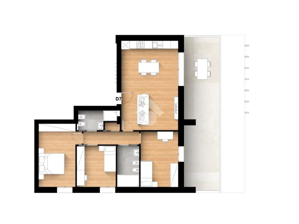 Attico Via E. Coletti, Rimini - foto 3