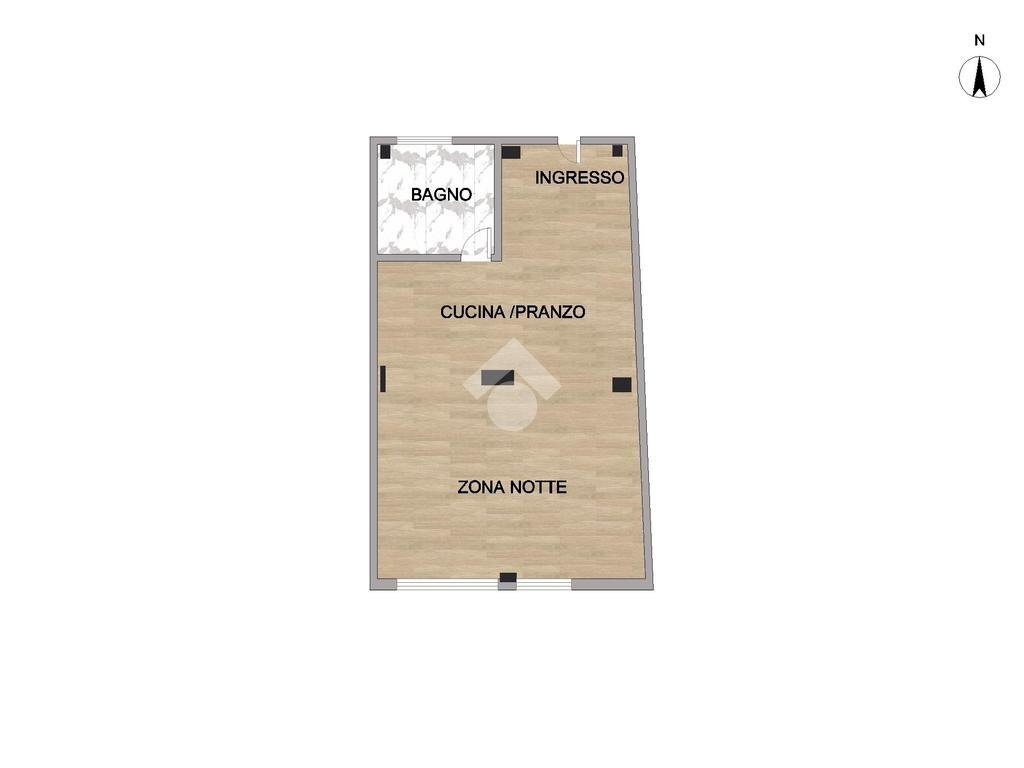 Loft Via Palanzone, Milano (neighborhood Niguarda) - floor plans 1