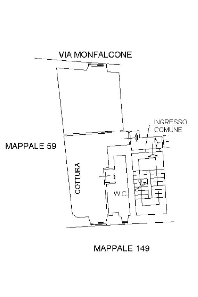 Bilocale Via Monfalcone, La Spezia (zona Rebocco) - planimetria 1