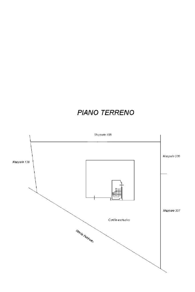 Villa Strada Falchetto, Bra - planimetria 1