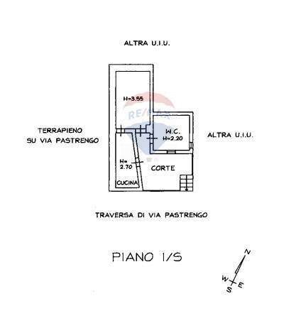 Pianta 2D - Casa indipendente Via Pastrengo
 
11, Catania - planimetria 1