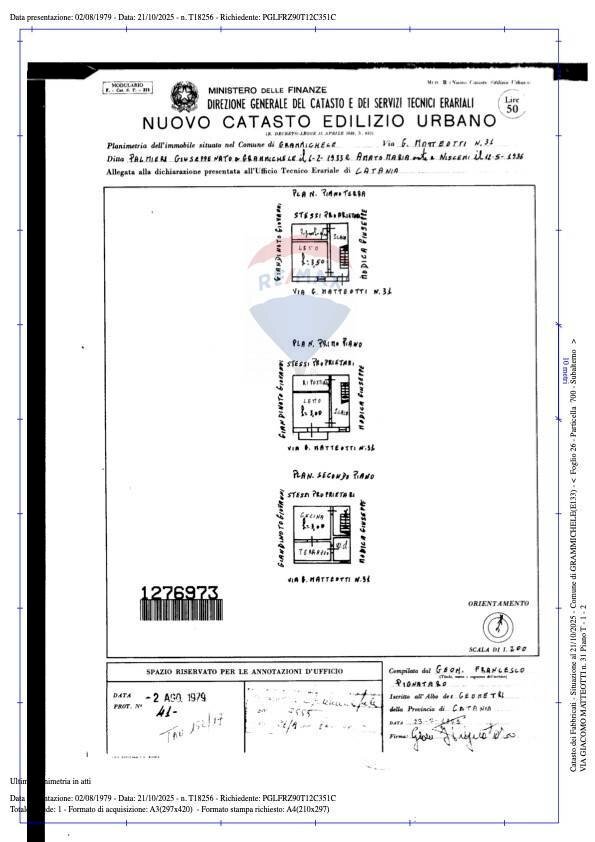 Pianta 2D - Casa indipendente Via Giacomo Matteotti
 
31, Grammichele - planimetria 1