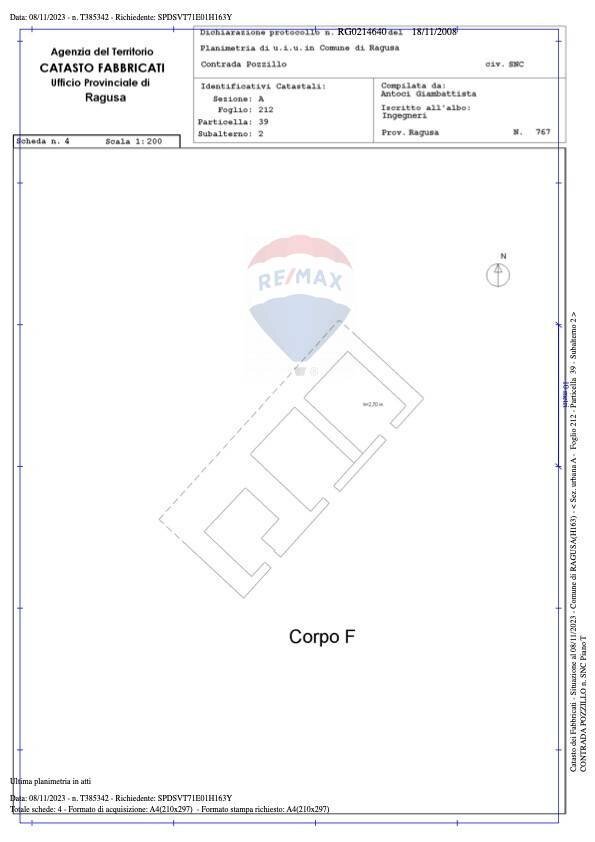 Pianta 2D - Rustic Ragusa - floor plans 1