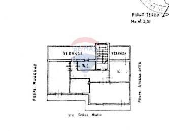 Pianta 2D - Appartamento Fondo Mineo
 
23, Palermo - planimetria 1