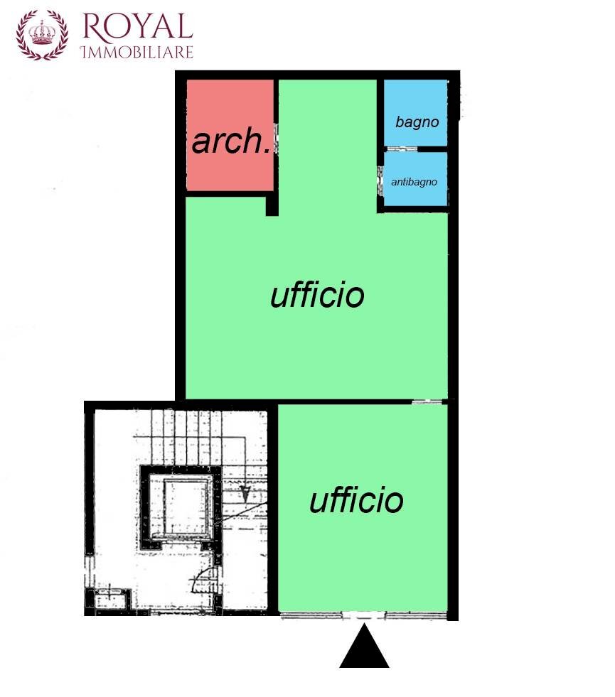 Foto 8 - Ufficio Via Delle Cateratte, Livorno - planimetria 1