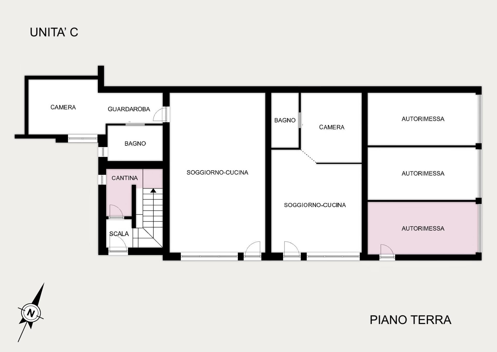 Foto 4 - Two-room apartment Via Ruggero Leoncavallo
 
91, Vicenza - floor plans 1