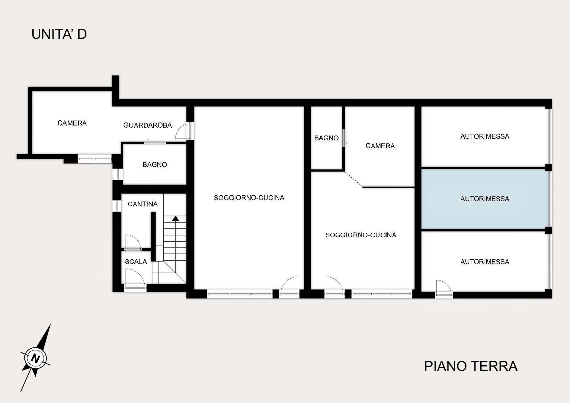 Foto 4 - Four-room apartment Via Ruggero Leoncavallo
 
91, Vicenza - floor plans 1