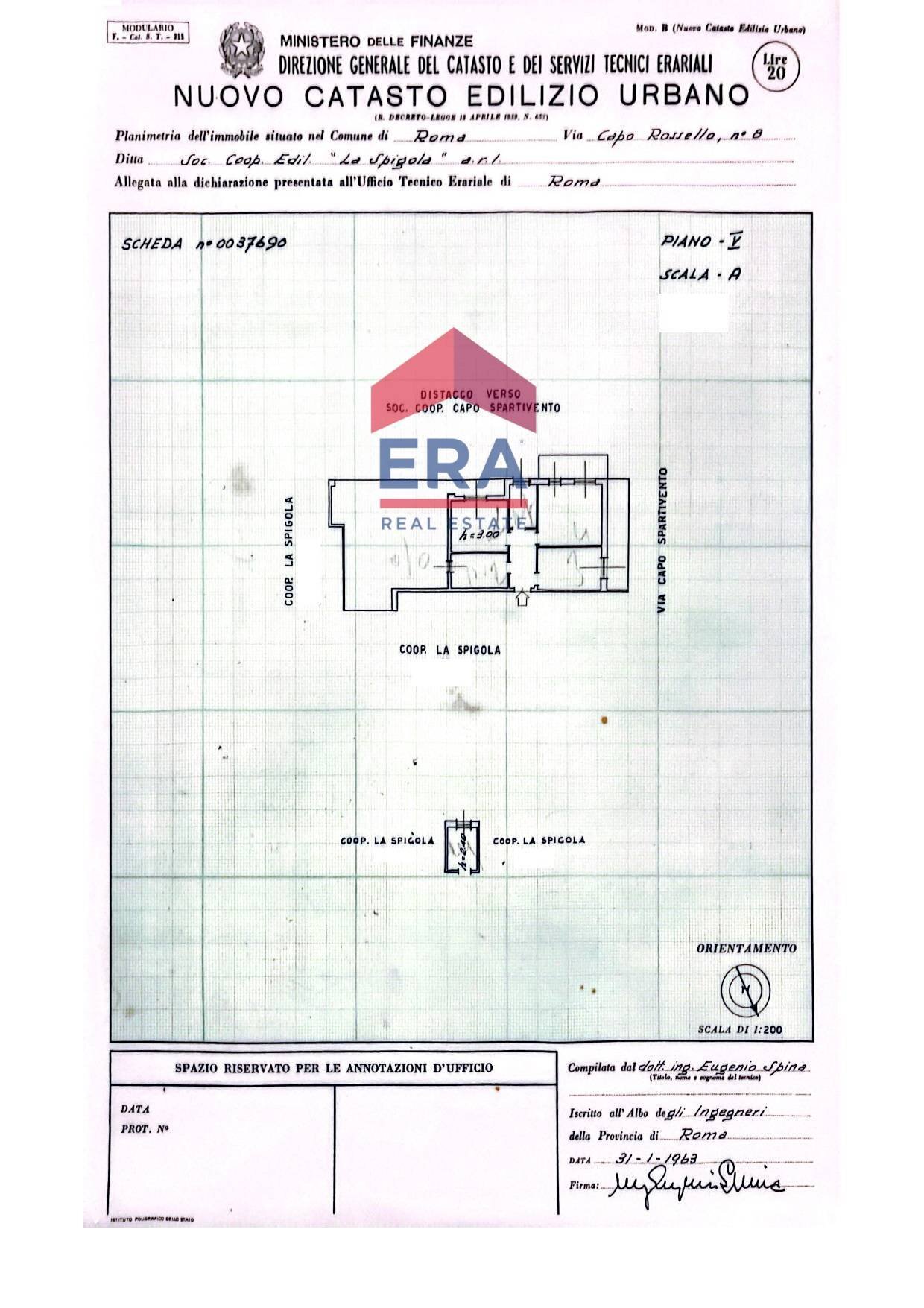 Foto 22 - Attic Via Capo Rossello
 
8, Roma - floor plans 1