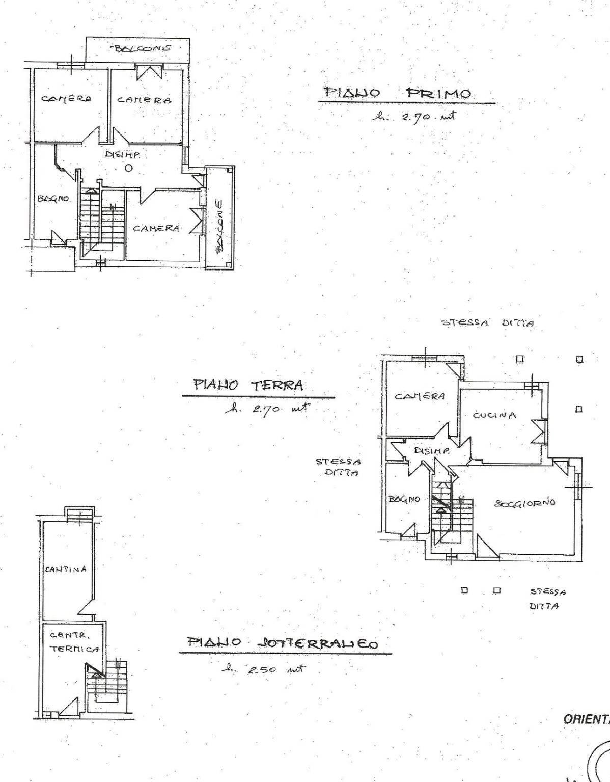Villa frazione Madonna Delle Grazie, Cuneo - planimetria 1