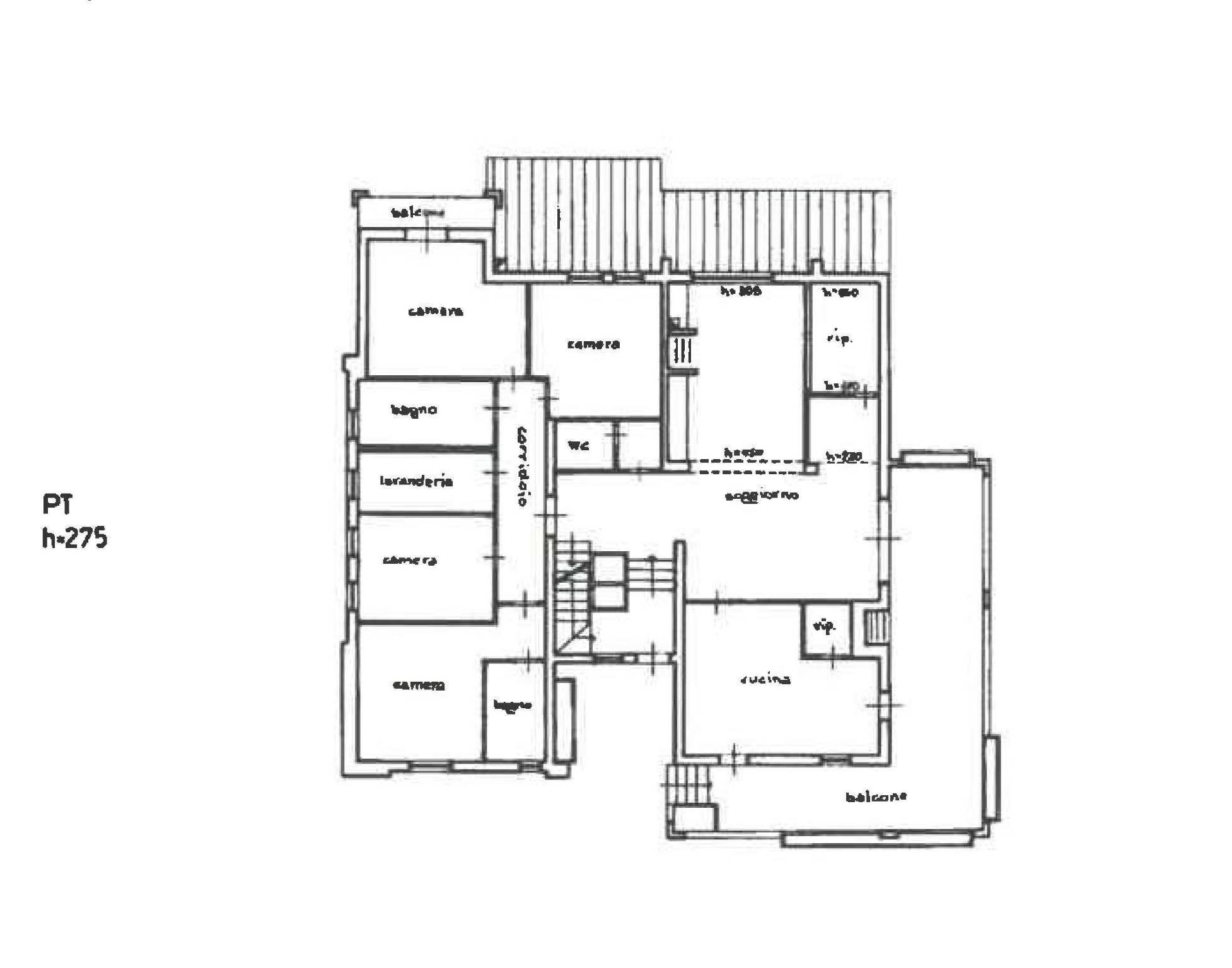 Villa Pennabilli - floor plans 1