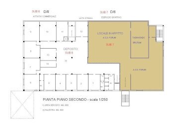 Planimetria - Appartamento Andreotta, Castrolibero - foto 23