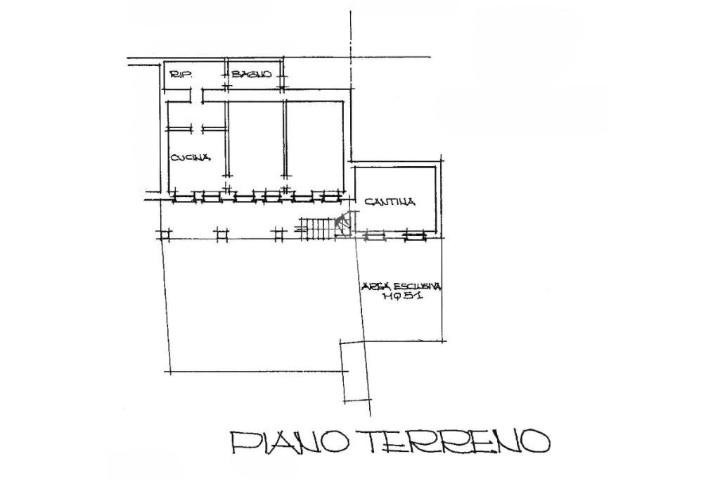 Villa Trifamiliare Via casale, Ivrea - planimetria 1